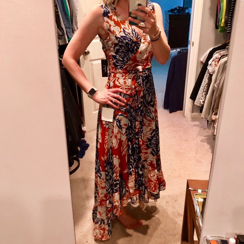 Lulu’s Floral maxi dress
